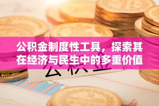 保税港区公积金制度性工具，探索其在经济与民生中的多重价值