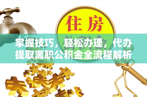 保税港区掌握技巧，轻松办理，代办提取离职公积金全流程解析