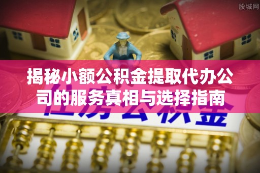 保税港区揭秘小额公积金提取代办公司的服务真相与选择指南