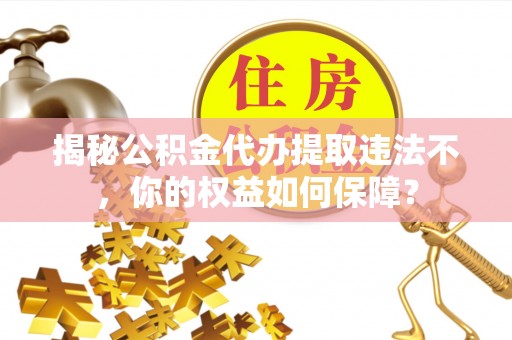 保税港区揭秘公积金代办提取违法不，你的权益如何保障？